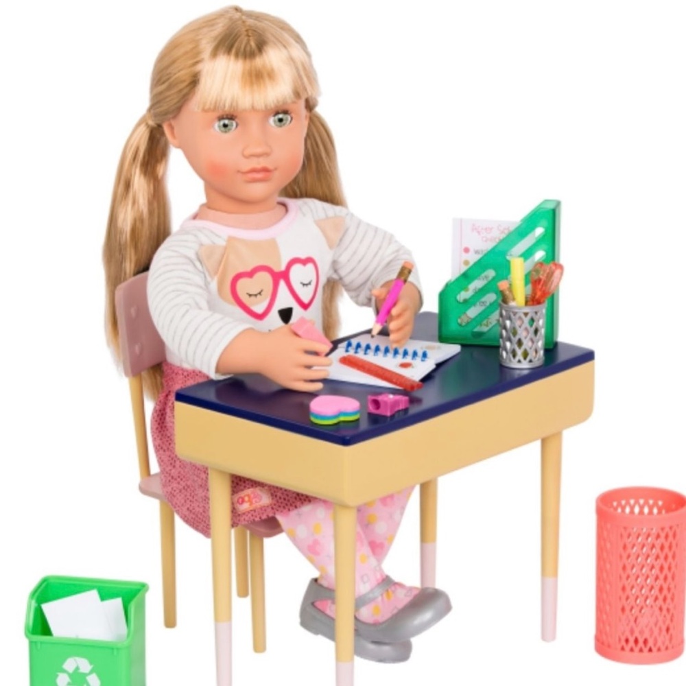 Our Generation Home Desk
Playset with Accessories